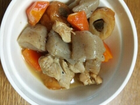 鶏もも肉と人参 こんにゃく ごぼう天の煮物 レシピ 作り方 By 4045g 楽天レシピ 鶏もも肉と人参 こんにゃく ごぼう天の煮物 レシピ 作り方 By 4045g 楽天レシピ